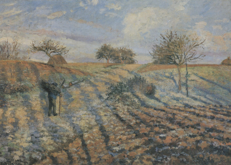 Rijp, Camille Pissarro, kunstdruk van willem.