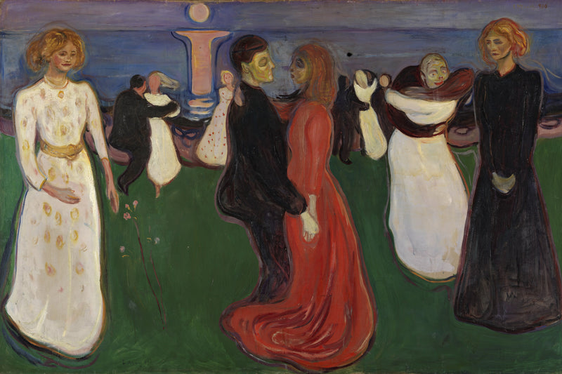 De levensdans, Edvard Munch, kunstdruk van willem.