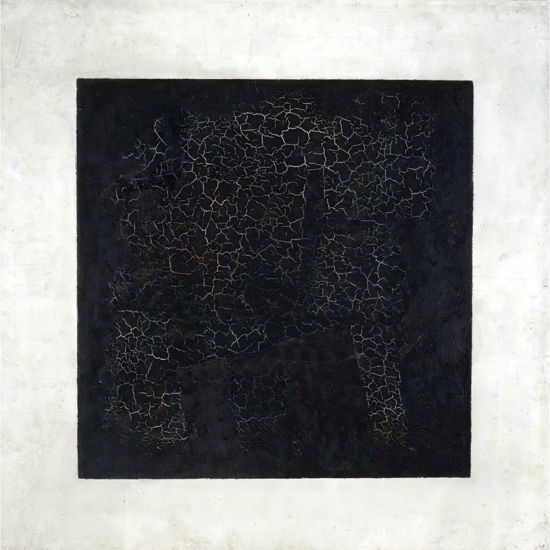 Zwart vierkant, Kasimir Malevitsj, kunstdruk van willem.