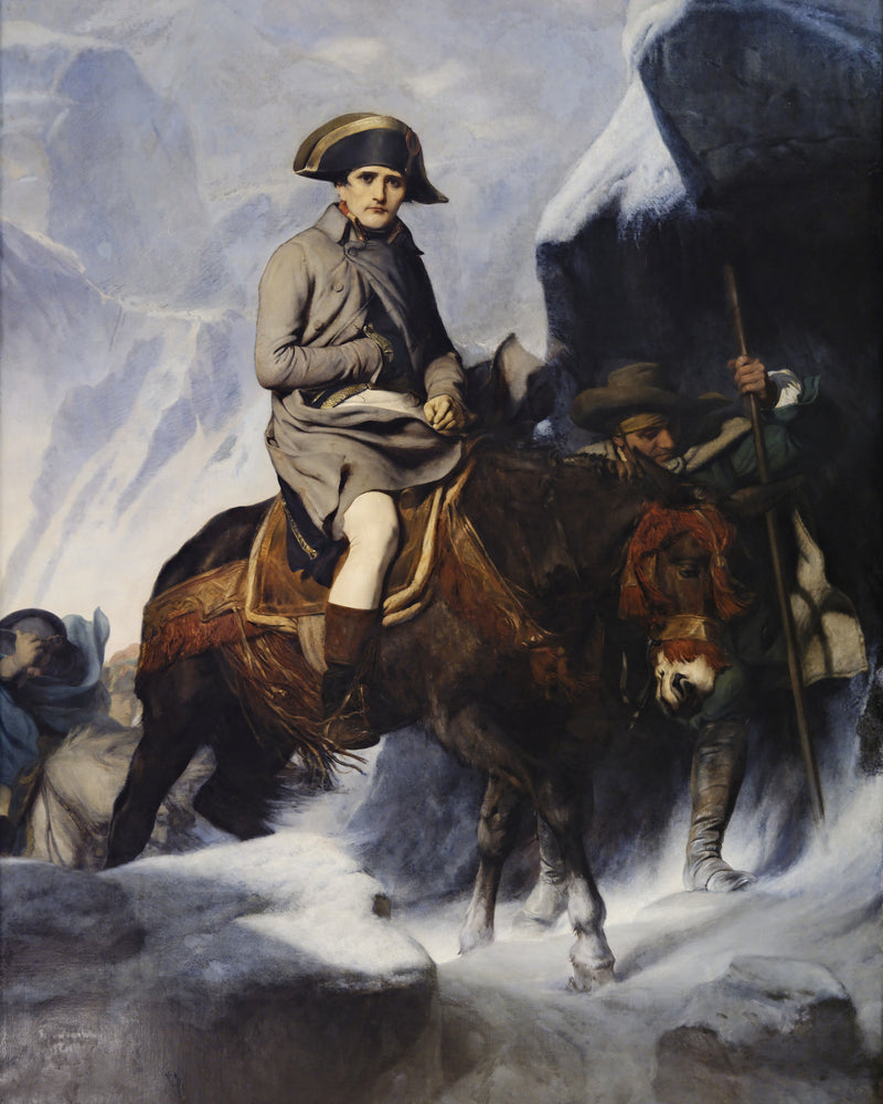 Napoleon steekt de Alpen over - Bonaparte franchissant les Alpes