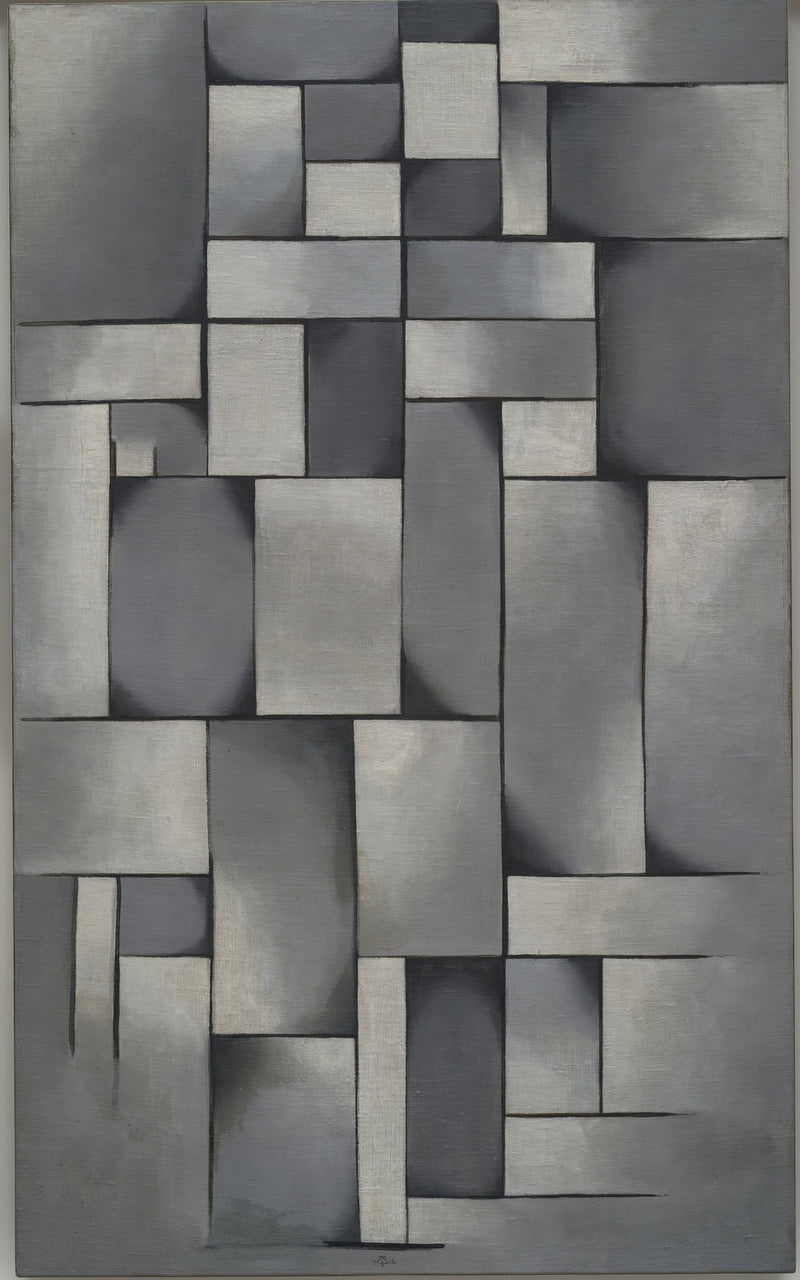 Compositie in grijs (Rag-time) - Composition in Grey (Rag-time)
