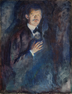 Portret van Edvard Munch