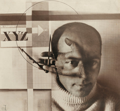 Zelfportret van El Lissitzky, De constructeur