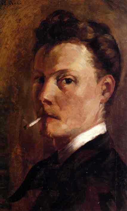 Zelfportret van Henri Edmond Cross