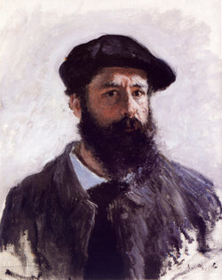 Portret van Claude Monet