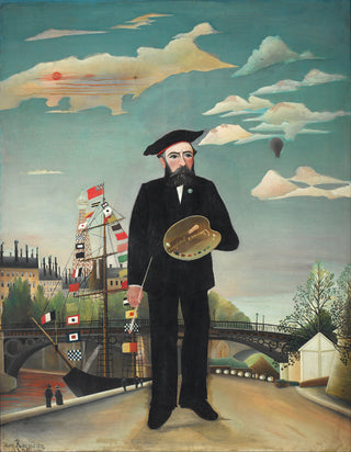 Portret van Henri Rousseau