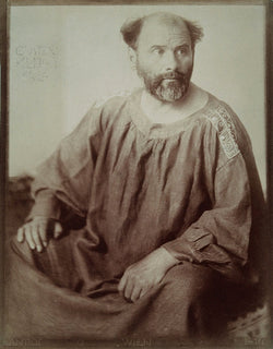 Portret van Gustav Klimt