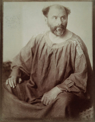 Portret van Gustav Klimt