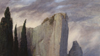 Het dodeneiland III, Arnold Böcklin, detail