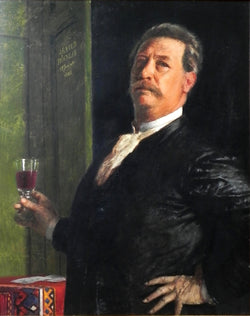 Portret van Arnold Böcklin