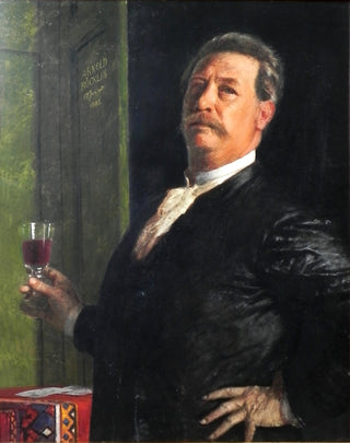 Portret van Arnold Böcklin