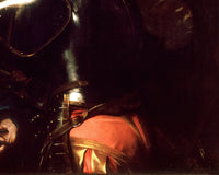 De gevangenneming van Christus, Caravaggio, detail