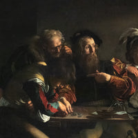 De roeping van Mattheüs, Caravaggio, detail