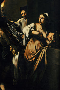De zeven werken van barmhartigheid, Caravaggio, detail