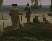 De levensfasen, Caspar David Friedrich, detail