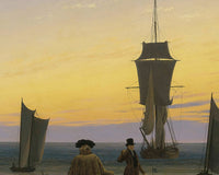 De levensfasen, Caspar David Friedrich, detail