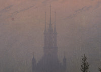 Winterlandschap, Caspar David Friedrich, detail