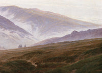 Herinnering aan het Reuzengebergte, Caspar David Friedrich, detail