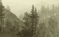 Madonna in het gebergte, Caspar David Friedrich, detail
