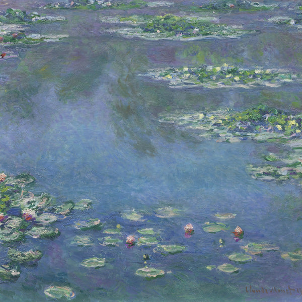 Waterlelies (1906), Claude Monet, kunstdruk van willem.