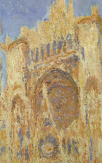 Kathedraal van Rouen, zonlicht, einde van de dag, Claude Monet, detail