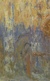 Kathedraal van Rouen, zonlicht, einde van de dag, Claude Monet, detail