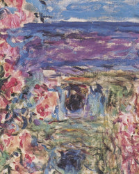 Het huis tussen de rozen, Claude Monet, detail