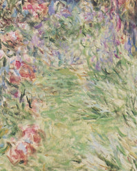 Het huis tussen de rozen, Claude Monet, detail