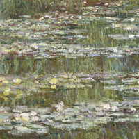 De waterlelievijver (De Japanse brug), Claude Monet, detail