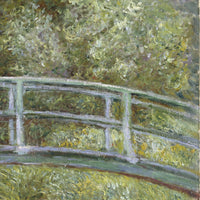 De waterlelievijver (De Japanse brug), Claude Monet, detail