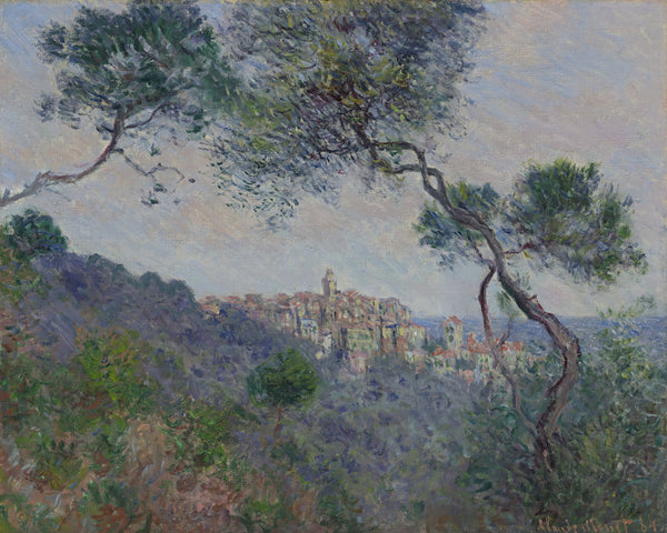 Bordighera, Claude Monet, kunstdruk van willem.