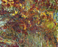 Het rozenpad in Giverny, Claude Monet, detail