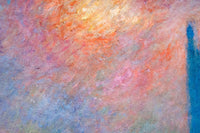 Londen, het parlement, Claude Monet, detail