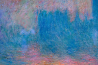 Londen, het parlement, Claude Monet, detail