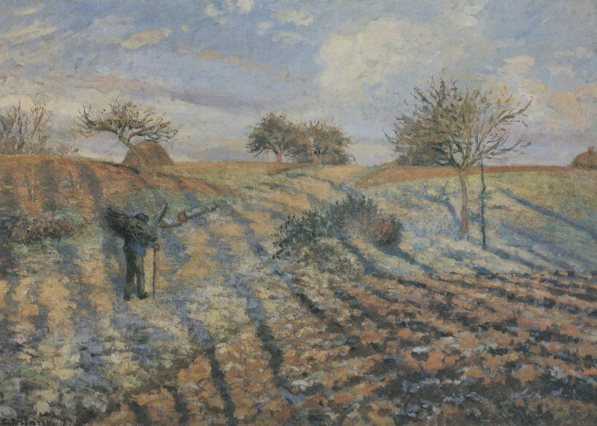 Rijp, Camille Pissarro, kunstdruk van willem.