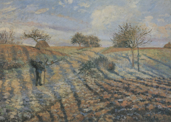 Rijp, Camille Pissarro, kunstdruk van willem.