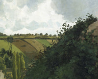 Jalais-heuvel, Pontoise, Camille Pissarro, detail