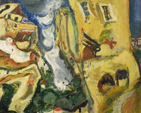Het dorp, Chaïm Soutine, detail