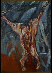 Het geslachte rund (Minneapolis), Chaïm Soutine, kunstdruk van willem.