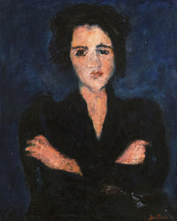 Eva, Chaïm Soutine, kunstdruk van willem.