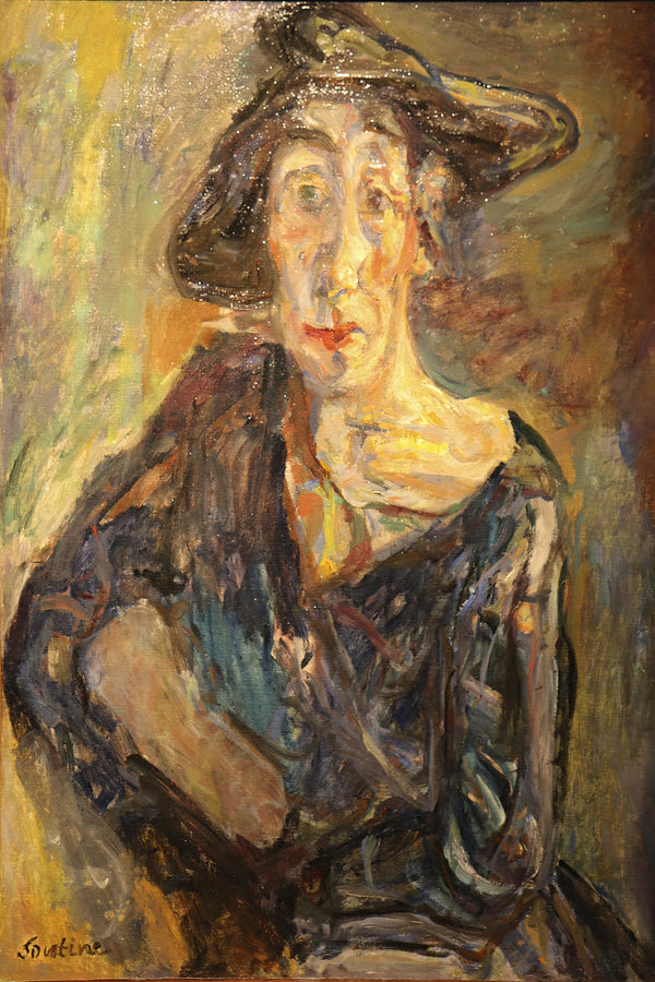 Verval, Chaïm Soutine, kunstdruk van willem.