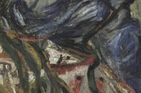 Landschap bij Céret, Chaïm Soutine, detail