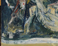 Zicht op Cagnes, Chaïm Soutine, detail