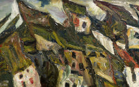De huizen, Chaïm Soutine, detail