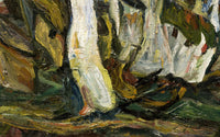 De huizen, Chaïm Soutine, detail