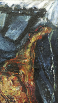 De gevilde os, Chaïm Soutine, detail