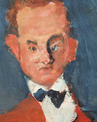 De kelner, Chaïm Soutine, detail