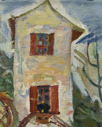 Het witte huis - La Maison blanche - detail