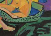Twee meisjes met badkuip - Zwei Mädchen mit Badewanne - detail