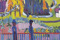 Het Sertigdal in de herfst - Sertigtal im Herbst - detail